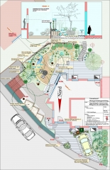 Gartenumgestaltung Kleiner Garten mit mediterranem Sitzplatz, Helmut Lamprecht Gartenplaner